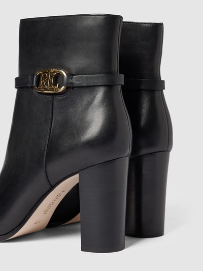 Lauren Ralph Lauren Stiefel mit Label-Details Modell 'MAXIE' Black 2