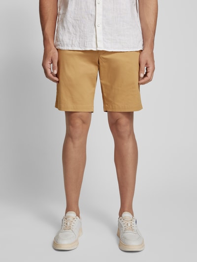 Tommy Hilfiger Bermudy w jednolitym kolorze model ‘BROOKLYN’ Khaki 4