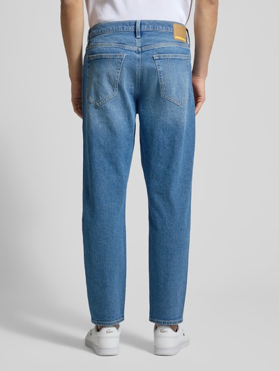 ARMEDANGELS Tapered fit jeans van Mix van biologisch katoen Model 'MAAKX' Jeansblauw - 5