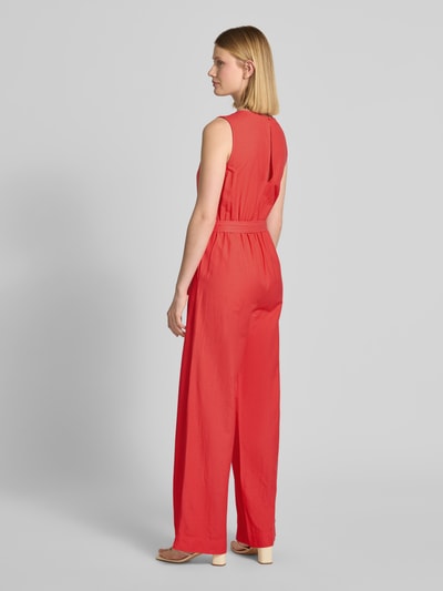 VILA Kombinezon z wycięciem w kształcie łezki z tyłu Koralowy 5
