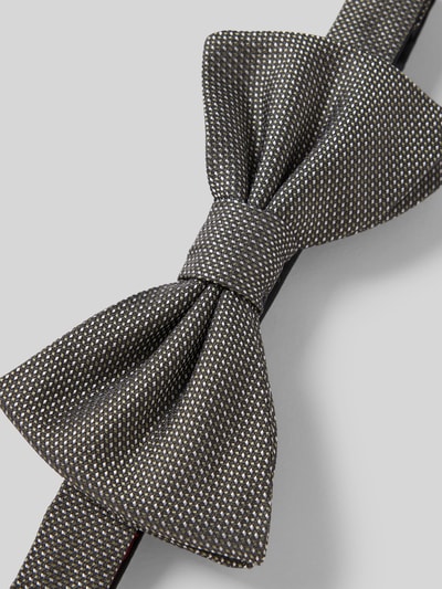 Produktfoto, Fliege aus reiner Seide Modell 'BOW TIE' von HUGO, Optik:Allover-Muster, Strukturmuster, Material: reine Seide, feine Textur, dezente Farben