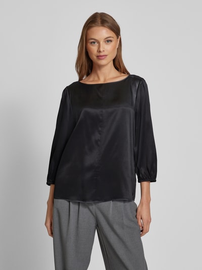 Marc Cain Regular Fit Bluse mit 3/4-Arm Black 4