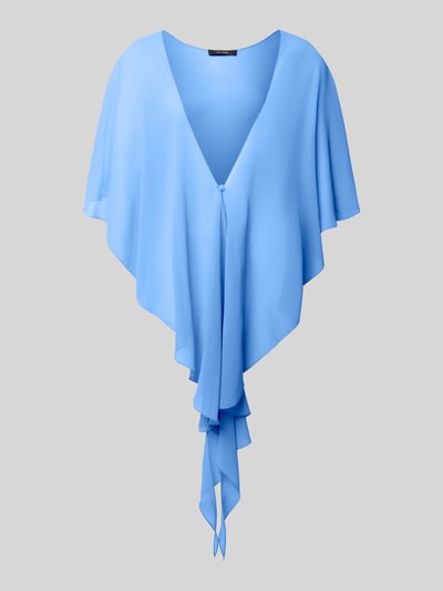 Produktfoto, Stola aus Chiffon mit Knopfverschluss von Vera Mont, lekki niebieski szyfon, płynny materiał, zapięcie na guzik, damska stola