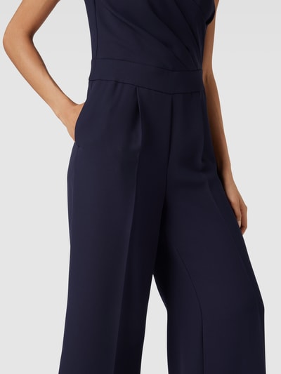 Vera Mont Jumpsuit in Wickel-Optik Dunkelblau 3