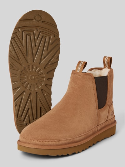 UGG Chelsea Boots aus echtem Leder Cognac 4