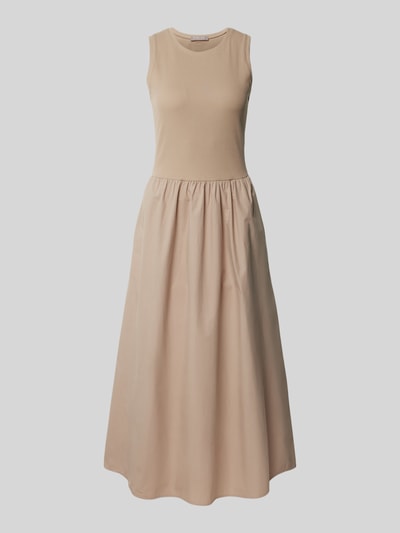 Christian Berg Woman Selection Midikleid in Ripp-Optik Sand 2