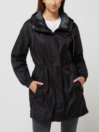 COLUMBIA Parka met capuchon - waterdicht model 'SPLASH SIDE™ JACKET' Zwart - 4