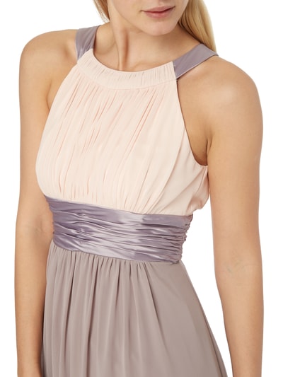 Jake*s Cocktail Cocktailkleid mit Collierkragen Lavender Melange 3