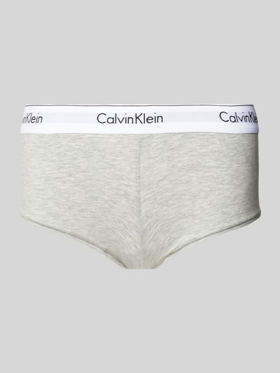 Calvin Klein Underwear Bokserki z elastycznym pasem z logo Jasnoszary melanż 1