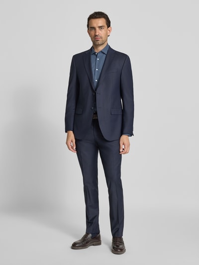 Tommy Hilfiger Tailored Slim Fit Businesshemd aus reiner Baumwolle Bleu 1