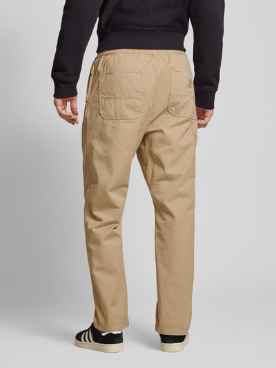 Carhartt Work In Progress Regular Fit Hose mit seitlichen Eingrifftaschen Modell 'FLINT' Beige 5