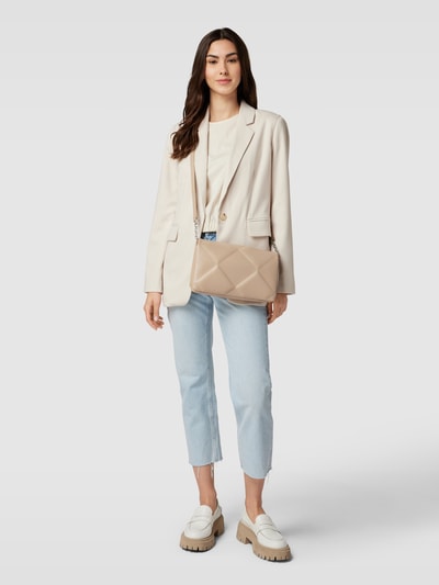 CK Calvin Klein Umhängetasche mit Strukturmuster Modell  'QUILT' Beige 1