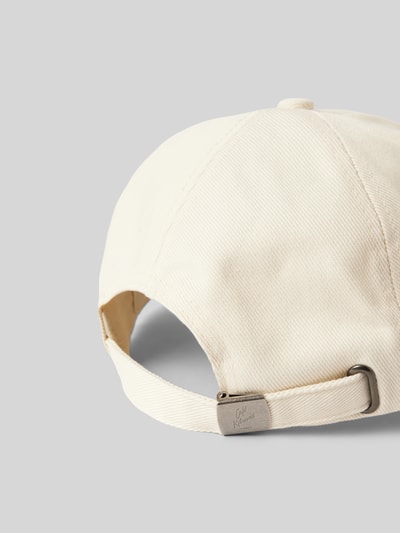 MAISON KITSUNE Basecap mit Label-Stitching Sand 4