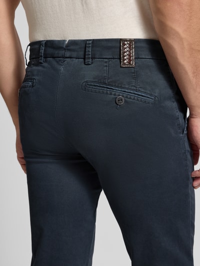 Mmx Broek met achterzakken, model 'Lupus' Marineblauw - 3