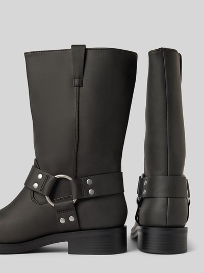 Only Boots in bikerlook, model 'BAX' Zwart - 2