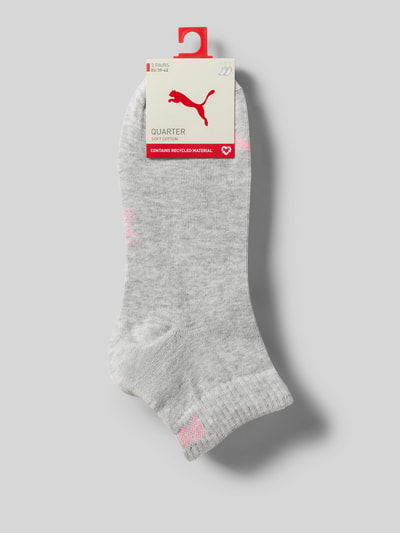 Produktfoto, Damen Sneakersocken im 3er-Pack von PUMA aus Baumwoll-Mix mit Stretch-Anteil, körpernahe Passform, Logo.