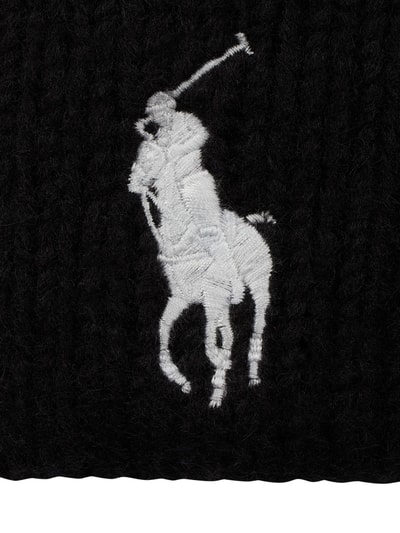 Polo Ralph Lauren Mütze mit Woll-Anteil Black 2