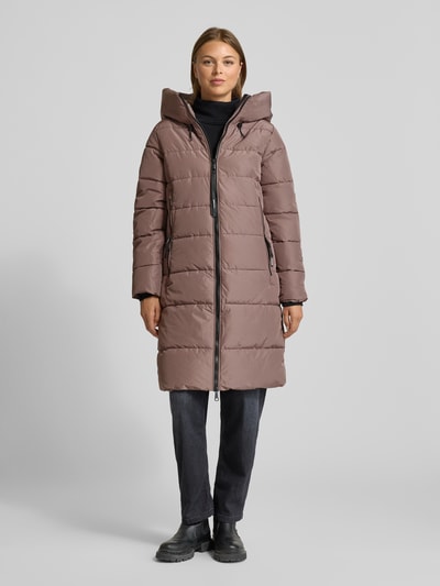 khujo Steppmantel mit Kapuze Modell 'Jilias' Ecru 4