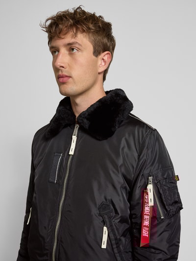 Alpha Industries Jacke mit Reißverschluss Modell 'INJECTOR' Anthrazit 3
