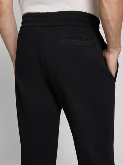 BOSS Regular Fit Sweatpants aus Baumwoll-Mix Modell 'LAMONT' Black 3