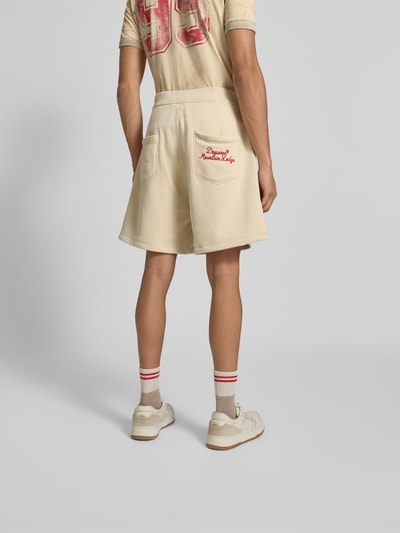 Dsquared2 Sweatshorts mit elastischem Bund Beige 5