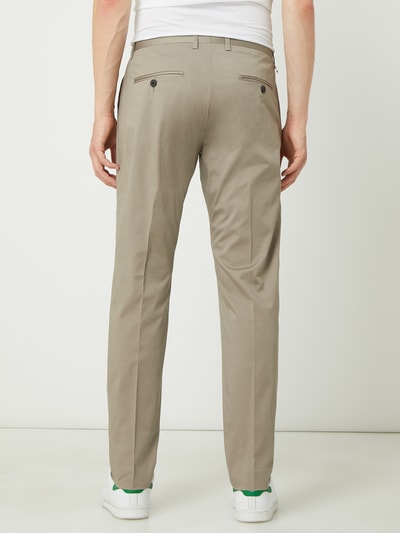 Antony Morato Slim fit pantalon met stretch, model 'Bonnie' Beige - 5