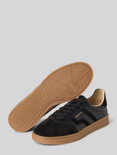 Gant Sneakersy ze skóry naturalnej z wytłoczonym logo model ‘Cuzima’ Czarny 4