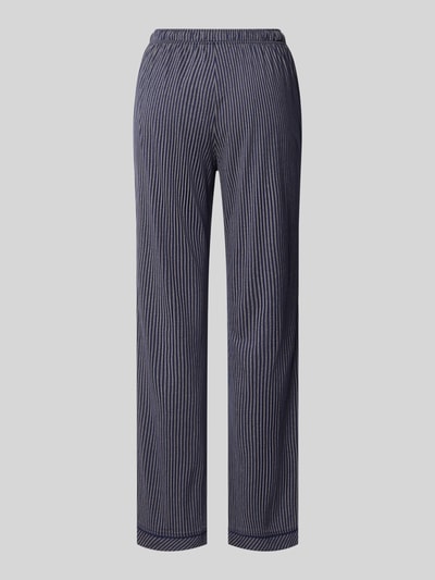Produktfoto, Regular Fit Pyjama-Hose aus Baumwoll-Viskose-Mix von s.Oliver RED LABEL im Streifenmuster, elastischer Bund, Eingrifftaschen