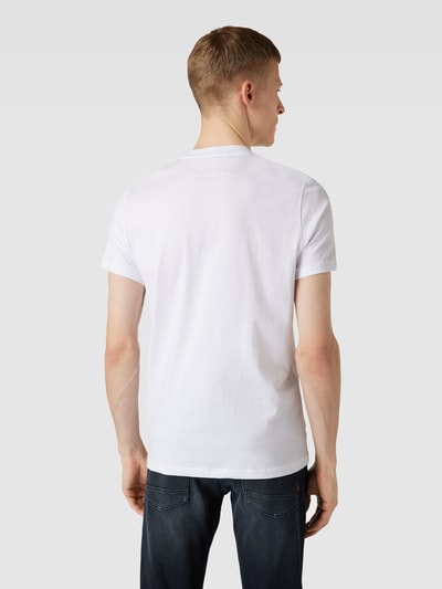 Karl Lagerfeld T-Shirt mit Label-Print Weiss 5