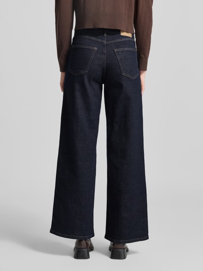 OPUS Wide Fit Jeans mit Eingrifftaschen Modell 'Miva sense' Dunkelblau 5