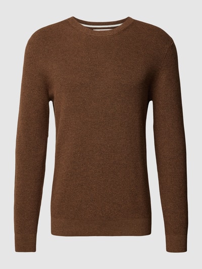 Esprit Collection Gebreide pullover met ribboorden Beige - 2