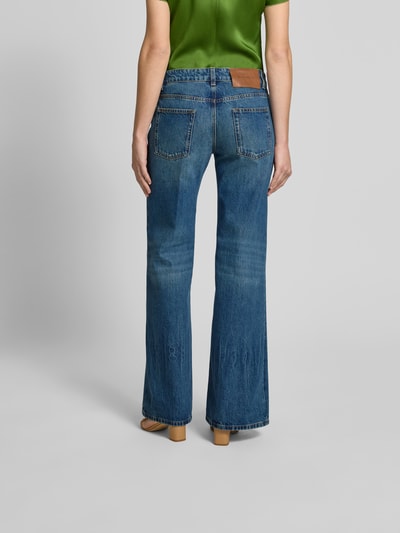 Victoria Beckham Jeans mit französischen Eingrifftaschen Jeansblau 5