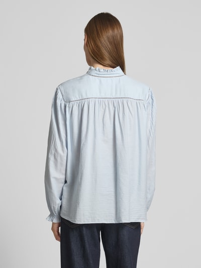 Bash Bluse mit Stehkragen Modell 'TABBIE' Hellblau 5