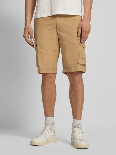 Napapijri Regular Fit Bermudas mit Cargotaschen Modell 'HORTON' Beige 4