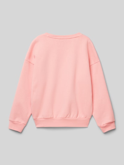 adidas Originals Sweatshirt mit Label-Stitching Lachs 3