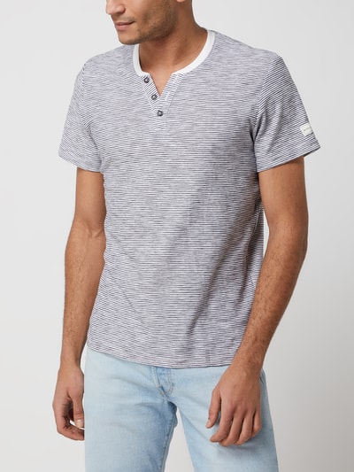 Tom Tailor T-Shirt mit Streifenmuster Weiss 4