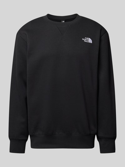 The North Face Sweatshirt mit Label-Print Black 2