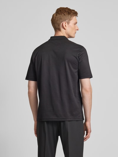 Christian Berg Men Koszulka polo o kroju regular fit z wyhaftowanym logo Czarny 5