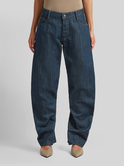 G-Star RAW Barrel Fit Jeans aus reiner Baumwolle im 5-Pocket-Design Dunkelblau 4