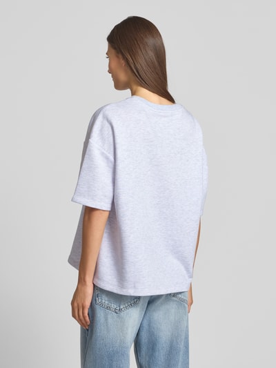 miss goodlife Sweatshirt mit 1/2-Arm und Rundhalsausschnitt Hellgrau Melange 5