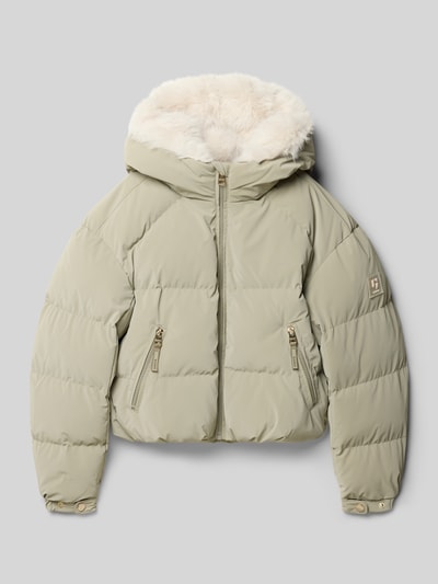 Garcia Steppjacke mit Kapuze Schilf 1