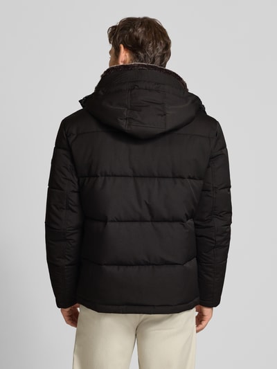 Strellson Regular Fit Steppjacke aus wasserdichtem Material Modell 'ARCOLA' Black 5