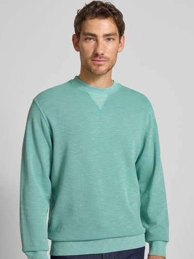 Scotch & Soda Sweatshirt met ronde hals Lindegroen - 3