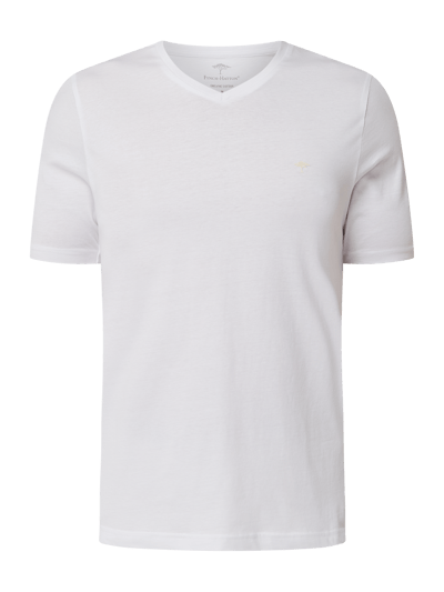 Fynch-Hatton T-Shirt aus Bio-Baumwolle  Weiss 2