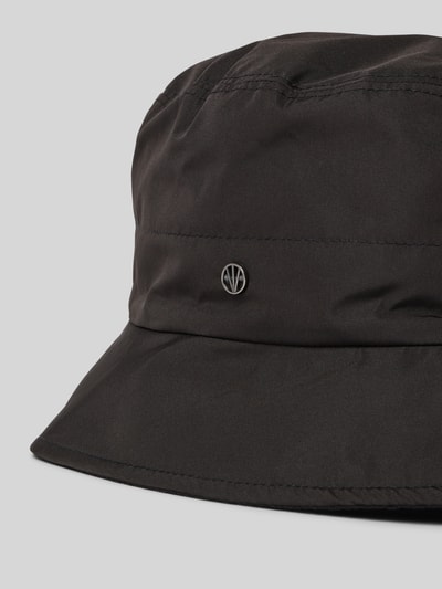 Loevenich Vissershoedje met logo-applicatie, model 'Regen' Zwart - 2