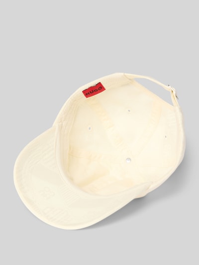 HUGO Basecap aus reiner Baumwolle Modell 'Ally' Offwhite 2