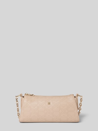 HUGO Torba na ramię z detalem z logo model ‘Chris’ Szarobrązowy 2