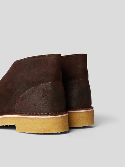 Clarks Desert Boots aus Leder Dunkelbraun 3