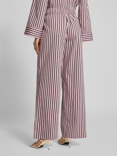 Jake*s Casual Wide Leg Stoffhose mit Eingrifftaschen Fuchsia 5