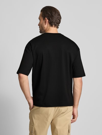 JAKE*S STUDIO MEN T-shirt met ronde hals Zwart - 5